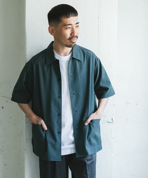 URBAN RESEARCH DOORS / アーバンリサーチ ドアーズ シャツ・ブラウス | 『XLサイズ/WEB限定』『UR TECH DRYLUXE』SHORT-SLEEVE SHIRTS | 詳細3