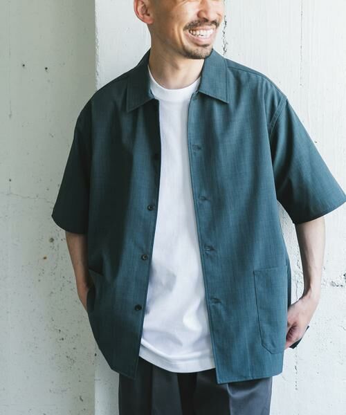 URBAN RESEARCH DOORS / アーバンリサーチ ドアーズ シャツ・ブラウス | 『XLサイズ/WEB限定』『UR TECH DRYLUXE』SHORT-SLEEVE SHIRTS | 詳細5