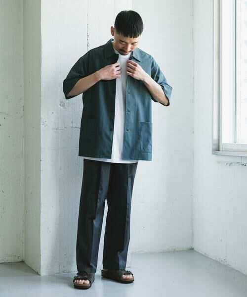 URBAN RESEARCH DOORS / アーバンリサーチ ドアーズ シャツ・ブラウス | 『XLサイズ/WEB限定』『UR TECH DRYLUXE』SHORT-SLEEVE SHIRTS | 詳細7