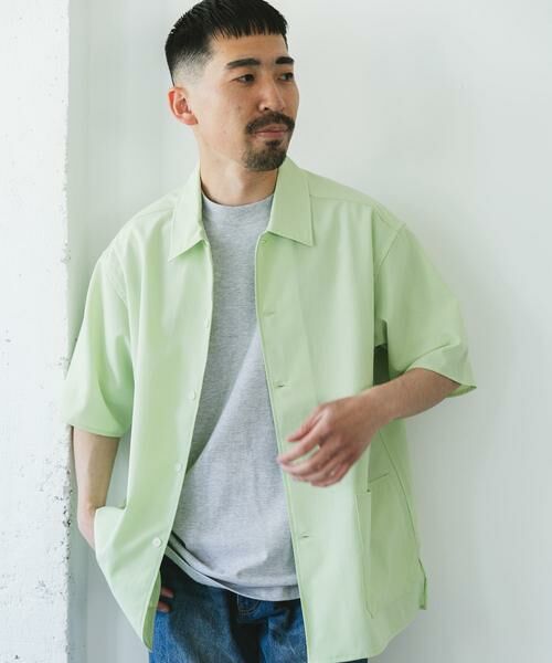URBAN RESEARCH DOORS / アーバンリサーチ ドアーズ シャツ・ブラウス | 『XLサイズ/WEB限定』『UR TECH DRYLUXE』SHORT-SLEEVE SHIRTS | 詳細21