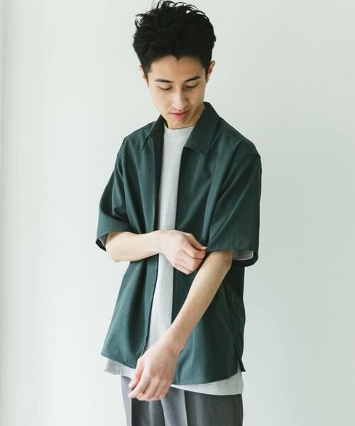 URBAN RESEARCH DOORS / アーバンリサーチ ドアーズ シャツ・ブラウス | 『UR TECH DRYLUXE』ZIP SHIRTS | 詳細3