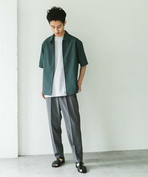 URBAN RESEARCH DOORS / アーバンリサーチ ドアーズ シャツ・ブラウス | 『UR TECH DRYLUXE』ZIP SHIRTS | 詳細9