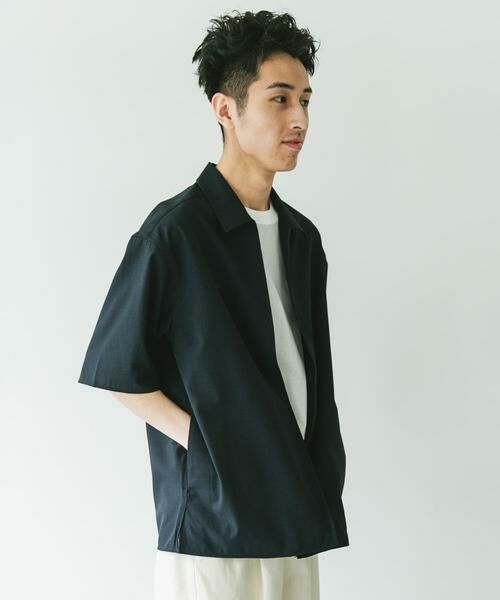 URBAN RESEARCH DOORS / アーバンリサーチ ドアーズ シャツ・ブラウス | 『UR TECH DRYLUXE』ZIP SHIRTS | 詳細20