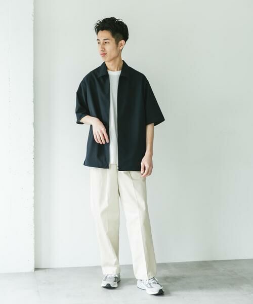 URBAN RESEARCH DOORS / アーバンリサーチ ドアーズ シャツ・ブラウス | 『UR TECH DRYLUXE』ZIP SHIRTS | 詳細22