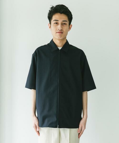 URBAN RESEARCH DOORS / アーバンリサーチ ドアーズ シャツ・ブラウス | 『UR TECH DRYLUXE』ZIP SHIRTS | 詳細24