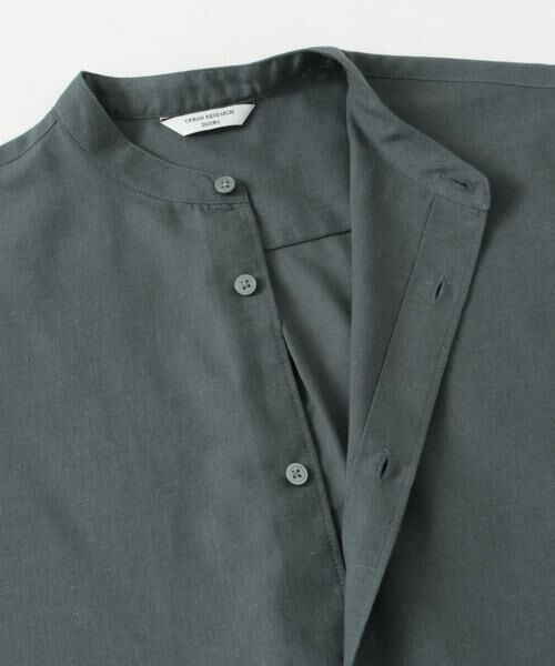 URBAN RESEARCH DOORS / アーバンリサーチ ドアーズ シャツ・ブラウス | 『XLサイズ/WEB限定』『UR TECH 高機能リネン』バンドカラーシャツ | 詳細29