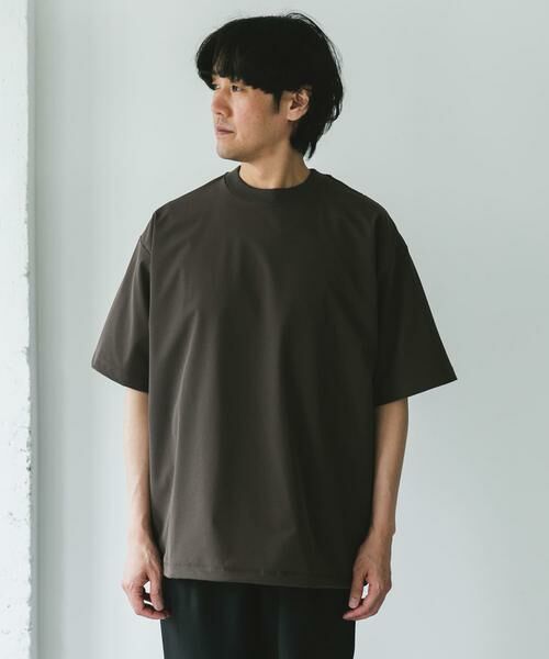 URBAN RESEARCH DOORS / アーバンリサーチ ドアーズ Tシャツ | 『吸水速乾/UVカット/防シワ』ダブルクロス ストレッチプルオーバー | 詳細8