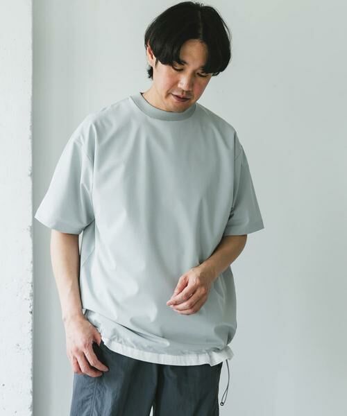 URBAN RESEARCH DOORS / アーバンリサーチ ドアーズ Tシャツ | 『吸水速乾/UVカット/防シワ』ダブルクロス ストレッチプルオーバー | 詳細23