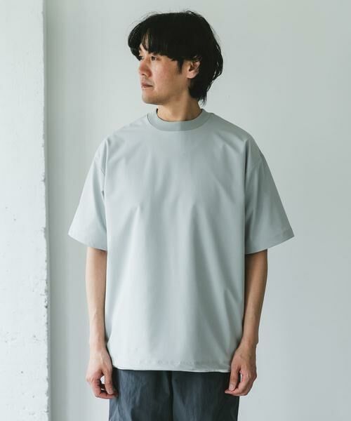 URBAN RESEARCH DOORS / アーバンリサーチ ドアーズ Tシャツ | 『吸水速乾/UVカット/防シワ』ダブルクロス ストレッチプルオーバー | 詳細27