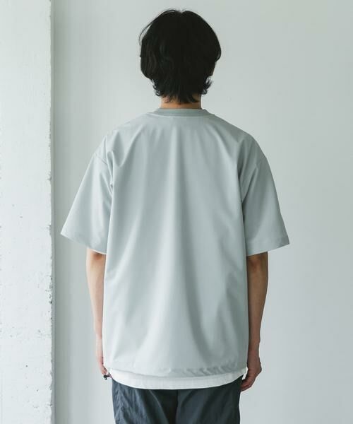 URBAN RESEARCH DOORS / アーバンリサーチ ドアーズ Tシャツ | 『吸水速乾/UVカット/防シワ』ダブルクロス ストレッチプルオーバー | 詳細29