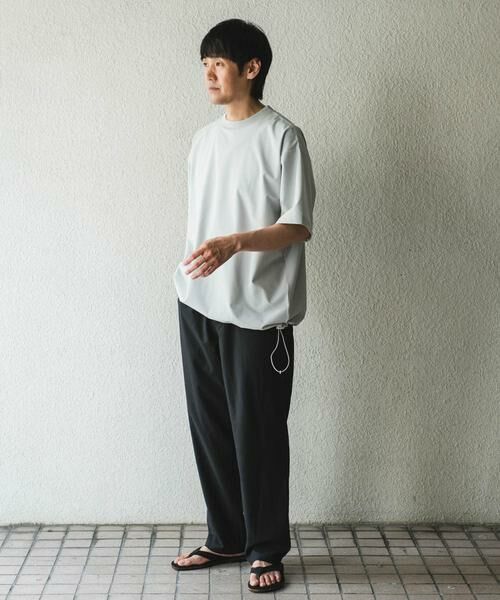 URBAN RESEARCH DOORS / アーバンリサーチ ドアーズ Tシャツ | 『吸水速乾/UVカット/防シワ』ダブルクロス ストレッチプルオーバー | 詳細17