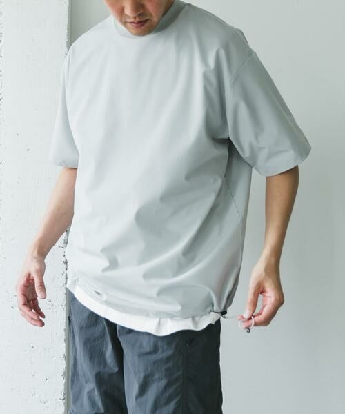 URBAN RESEARCH DOORS / アーバンリサーチ ドアーズ Tシャツ | 『吸水速乾/UVカット/防シワ』ダブルクロス ストレッチプルオーバー | 詳細20