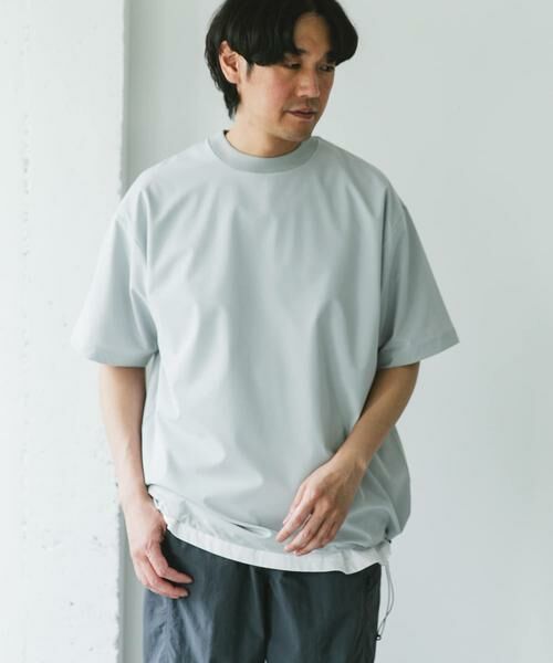 URBAN RESEARCH DOORS / アーバンリサーチ ドアーズ Tシャツ | 『吸水速乾/UVカット/防シワ』ダブルクロス ストレッチプルオーバー | 詳細21
