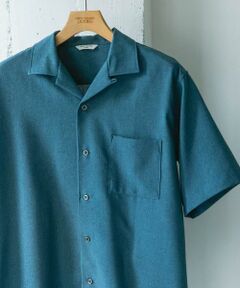 URBAN RESEARCH DOORS / アーバンリサーチ ドアーズ シャツ・ブラウス | マイクロサッカー オープンカラー ショートスリーブシャツ