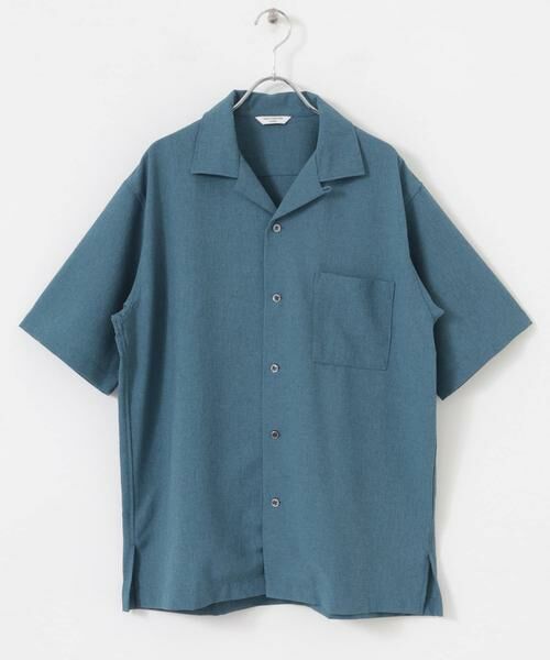 URBAN RESEARCH DOORS / アーバンリサーチ ドアーズ シャツ・ブラウス | マイクロサッカー オープンカラー ショートスリーブシャツ | 詳細20