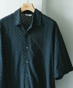 URBAN RESEARCH DOORS / アーバンリサーチ ドアーズ シャツ・ブラウス | カラミショートスリーブシャツ