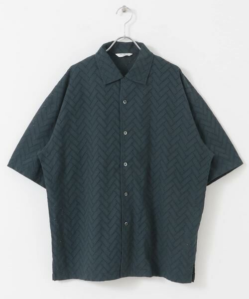 URBAN RESEARCH DOORS / アーバンリサーチ ドアーズ シャツ・ブラウス | カラミショートスリーブシャツ | 詳細13