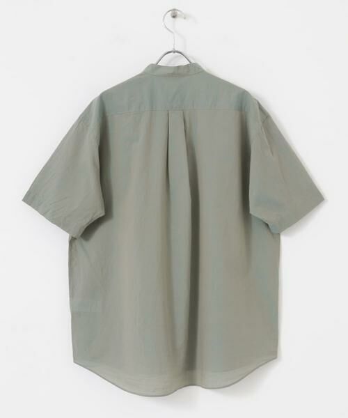 URBAN RESEARCH DOORS / アーバンリサーチ ドアーズ シャツ・ブラウス | 玉虫シャンブレー バンドカラーシャツ | 詳細20