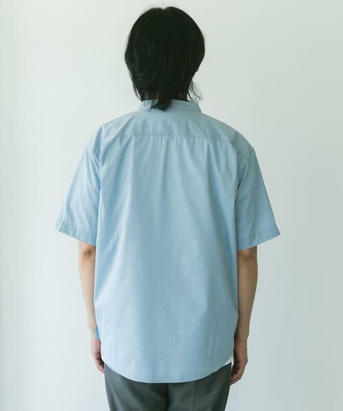 URBAN RESEARCH DOORS / アーバンリサーチ ドアーズ シャツ・ブラウス | TC バンドカラー ショートスリーブシャツ | 詳細24