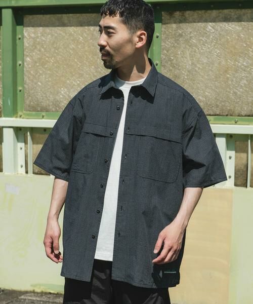 URBAN RESEARCH DOORS / アーバンリサーチ ドアーズ シャツ・ブラウス | OUTDOOR EXCHANGE  SHORT-SLEEVE SHIRTS | 詳細1