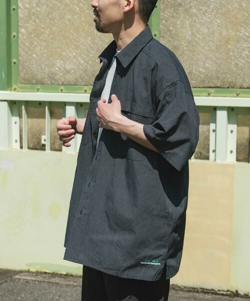 URBAN RESEARCH DOORS / アーバンリサーチ ドアーズ シャツ・ブラウス | OUTDOOR EXCHANGE  SHORT-SLEEVE SHIRTS | 詳細3