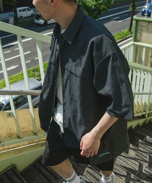 URBAN RESEARCH DOORS / アーバンリサーチ ドアーズ シャツ・ブラウス | OUTDOOR EXCHANGE  SHORT-SLEEVE SHIRTS | 詳細4