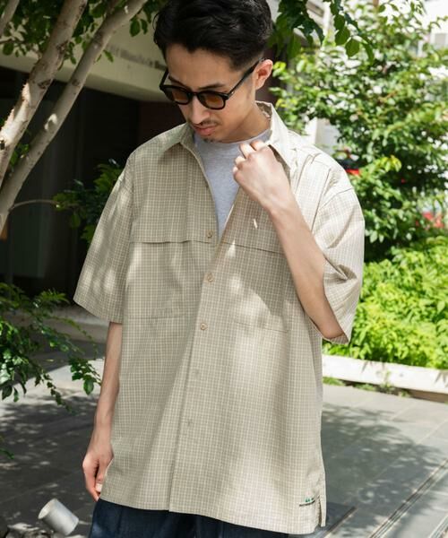 URBAN RESEARCH DOORS / アーバンリサーチ ドアーズ シャツ・ブラウス | OUTDOOR EXCHANGE  SHORT-SLEEVE SHIRTS | 詳細12