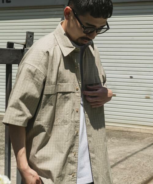 URBAN RESEARCH DOORS / アーバンリサーチ ドアーズ シャツ・ブラウス | OUTDOOR EXCHANGE  SHORT-SLEEVE SHIRTS | 詳細23