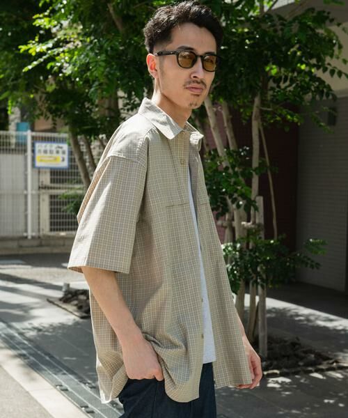 URBAN RESEARCH DOORS / アーバンリサーチ ドアーズ シャツ・ブラウス | OUTDOOR EXCHANGE  SHORT-SLEEVE SHIRTS | 詳細13