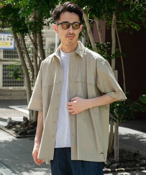 URBAN RESEARCH DOORS / アーバンリサーチ ドアーズ シャツ・ブラウス | OUTDOOR EXCHANGE  SHORT-SLEEVE SHIRTS | 詳細14