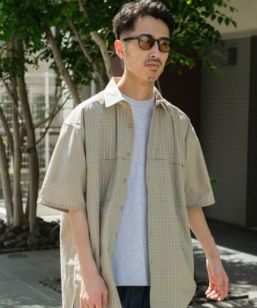 URBAN RESEARCH DOORS / アーバンリサーチ ドアーズ シャツ・ブラウス | OUTDOOR EXCHANGE  SHORT-SLEEVE SHIRTS | 詳細15