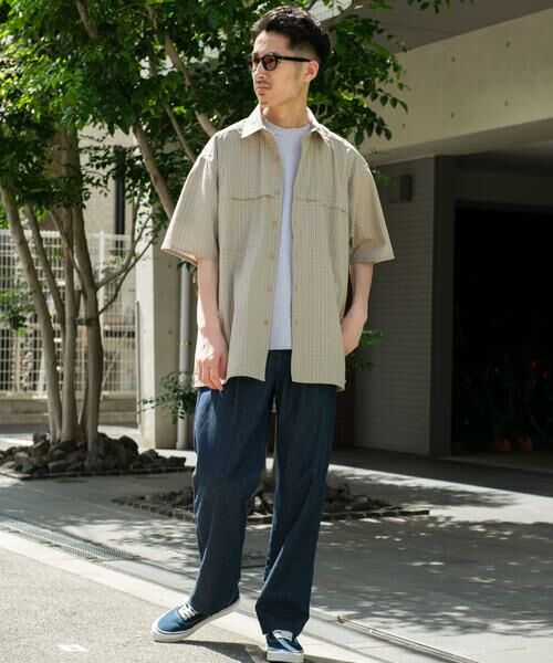 URBAN RESEARCH DOORS / アーバンリサーチ ドアーズ シャツ・ブラウス | OUTDOOR EXCHANGE  SHORT-SLEEVE SHIRTS | 詳細19