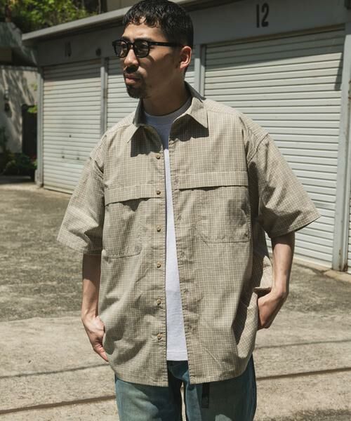 URBAN RESEARCH DOORS / アーバンリサーチ ドアーズ シャツ・ブラウス | OUTDOOR EXCHANGE  SHORT-SLEEVE SHIRTS | 詳細20