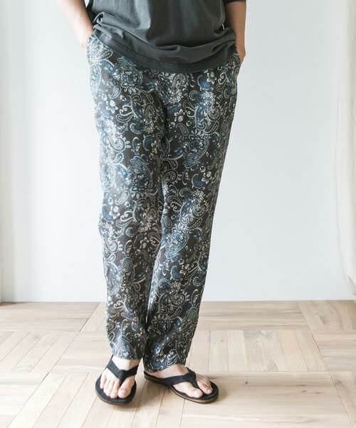 URBAN RESEARCH DOORS / アーバンリサーチ ドアーズ その他パンツ | 『XLサイズ/WEB限定』ツイルリネン イージートラウザー | 詳細10