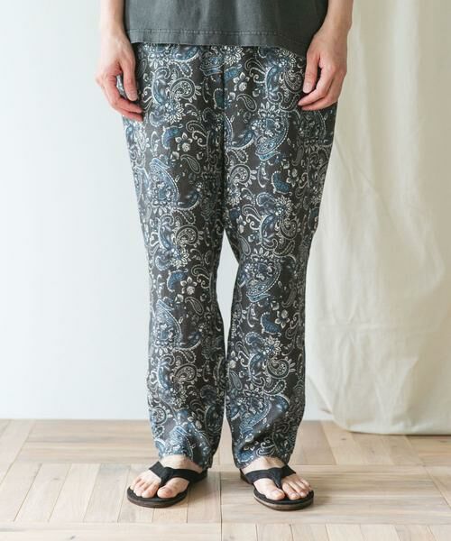 URBAN RESEARCH DOORS / アーバンリサーチ ドアーズ その他パンツ | 『XLサイズ/WEB限定』ツイルリネン イージートラウザー | 詳細13