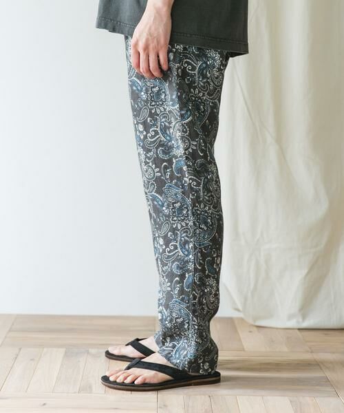 URBAN RESEARCH DOORS / アーバンリサーチ ドアーズ その他パンツ | 『XLサイズ/WEB限定』ツイルリネン イージートラウザー | 詳細14