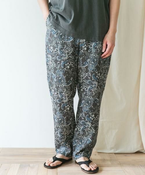 URBAN RESEARCH DOORS / アーバンリサーチ ドアーズ その他パンツ | 『XLサイズ/WEB限定』ツイルリネン イージートラウザー | 詳細6