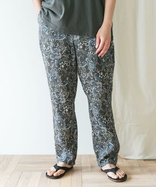 URBAN RESEARCH DOORS / アーバンリサーチ ドアーズ その他パンツ | 『XLサイズ/WEB限定』ツイルリネン イージートラウザー | 詳細7