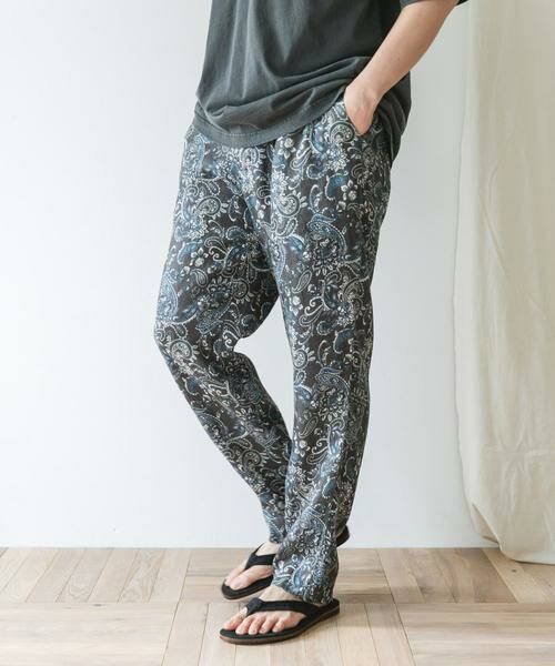 URBAN RESEARCH DOORS / アーバンリサーチ ドアーズ その他パンツ | 『XLサイズ/WEB限定』ツイルリネン イージートラウザー | 詳細8