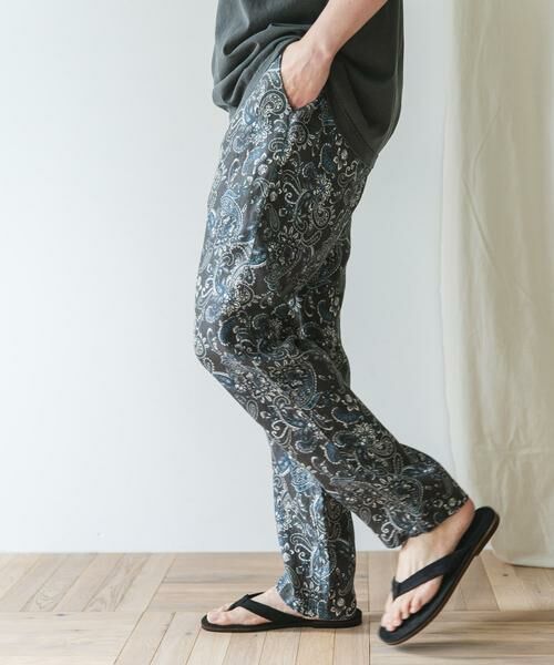 URBAN RESEARCH DOORS / アーバンリサーチ ドアーズ その他パンツ | 『XLサイズ/WEB限定』ツイルリネン イージートラウザー | 詳細9