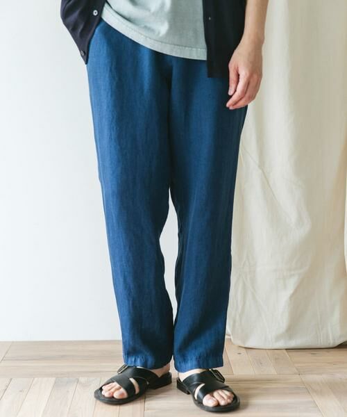 URBAN RESEARCH DOORS / アーバンリサーチ ドアーズ その他パンツ | 『XLサイズ/WEB限定』ツイルリネン イージートラウザー | 詳細21