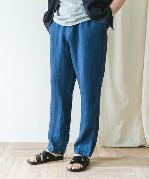 URBAN RESEARCH DOORS / アーバンリサーチ ドアーズ その他パンツ | 『XLサイズ/WEB限定』ツイルリネン イージートラウザー | 詳細22