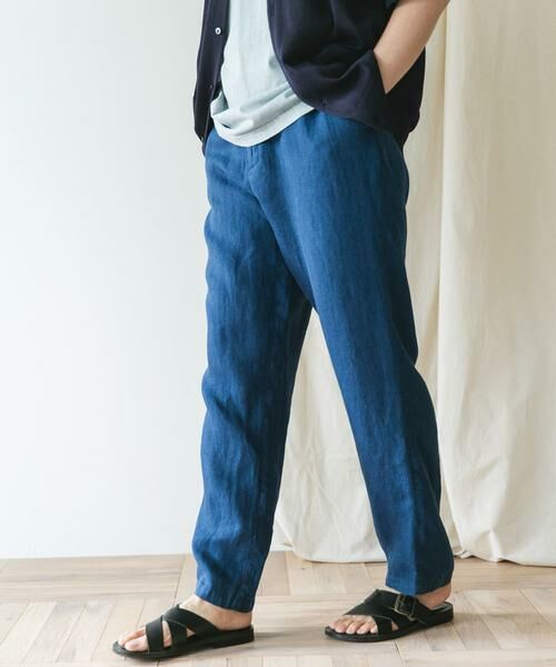 URBAN RESEARCH DOORS / アーバンリサーチ ドアーズ その他パンツ | 『XLサイズ/WEB限定』ツイルリネン イージートラウザー | 詳細23