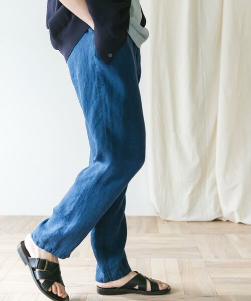 URBAN RESEARCH DOORS / アーバンリサーチ ドアーズ その他パンツ | 『XLサイズ/WEB限定』ツイルリネン イージートラウザー | 詳細24