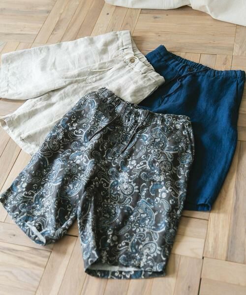 URBAN RESEARCH DOORS / アーバンリサーチ ドアーズ ショート・ハーフ・半端丈パンツ | ツイルリネン イージーショーツ | 詳細11