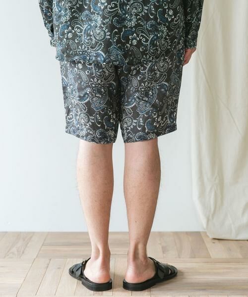 URBAN RESEARCH DOORS / アーバンリサーチ ドアーズ ショート・ハーフ・半端丈パンツ | ツイルリネン イージーショーツ | 詳細15