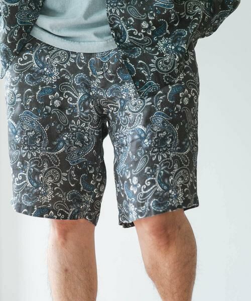 URBAN RESEARCH DOORS / アーバンリサーチ ドアーズ ショート・ハーフ・半端丈パンツ | ツイルリネン イージーショーツ | 詳細5