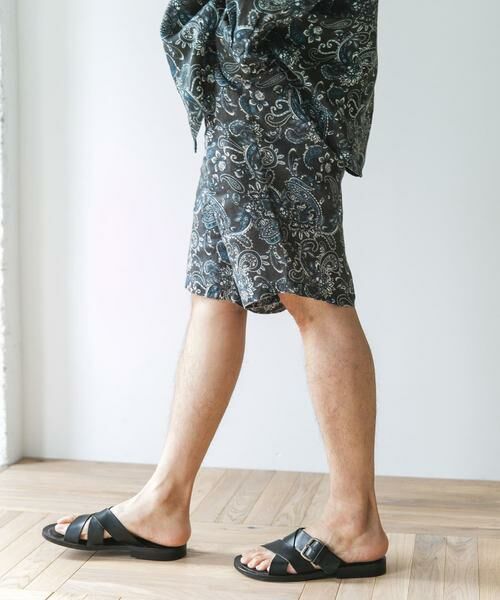 URBAN RESEARCH DOORS / アーバンリサーチ ドアーズ ショート・ハーフ・半端丈パンツ | ツイルリネン イージーショーツ | 詳細8