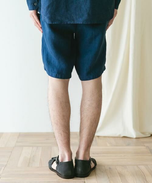 URBAN RESEARCH DOORS / アーバンリサーチ ドアーズ ショート・ハーフ・半端丈パンツ | ツイルリネン イージーショーツ | 詳細29