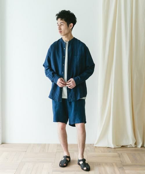 URBAN RESEARCH DOORS / アーバンリサーチ ドアーズ ショート・ハーフ・半端丈パンツ | ツイルリネン イージーショーツ | 詳細26